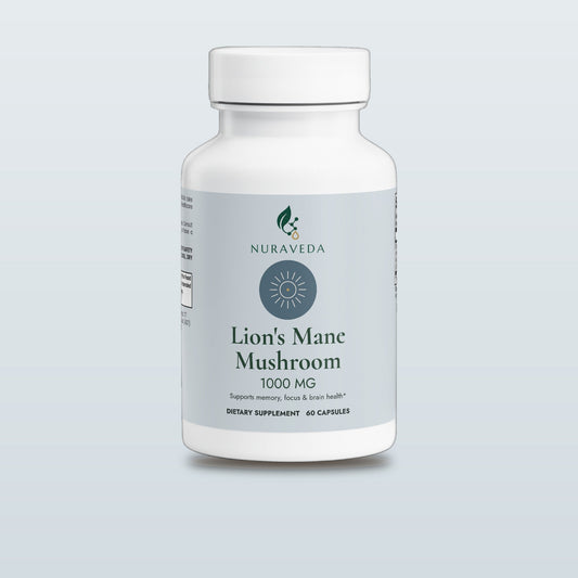 Nuraveda Lion's Mane Mushroom: Hero packshot