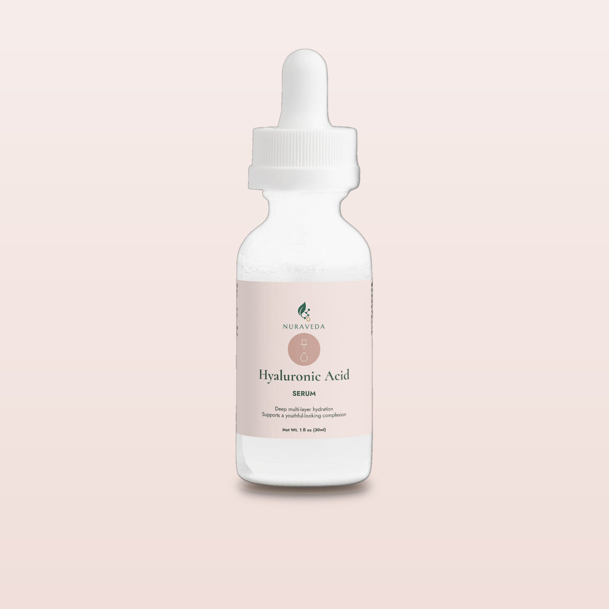 Nuraveda Hyaluronic Acid Serum: Hero packshot