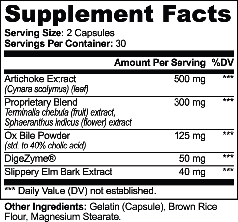 Ox Bile Complex: product details