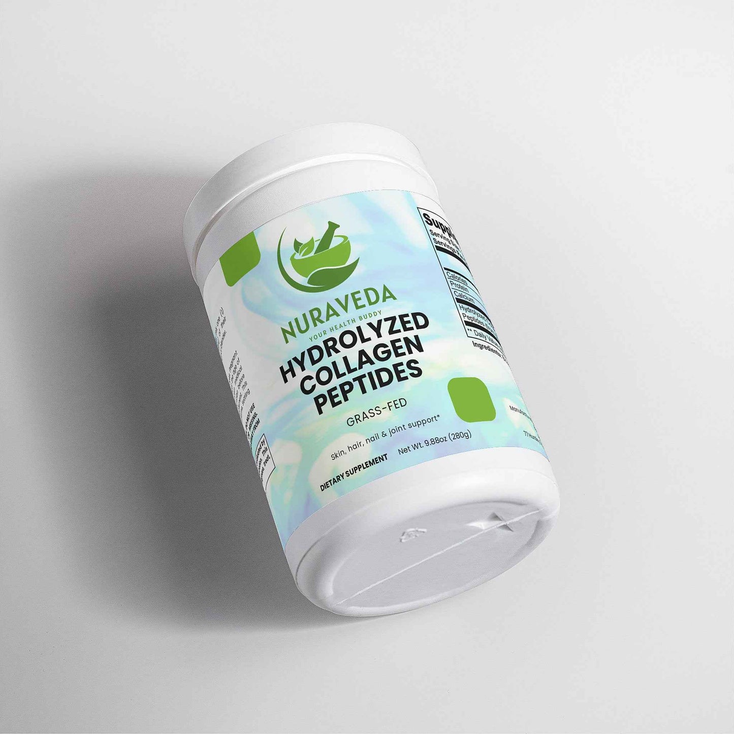 Grass-Fed Hydrolyzed Collagen Peptides - Nuraveda