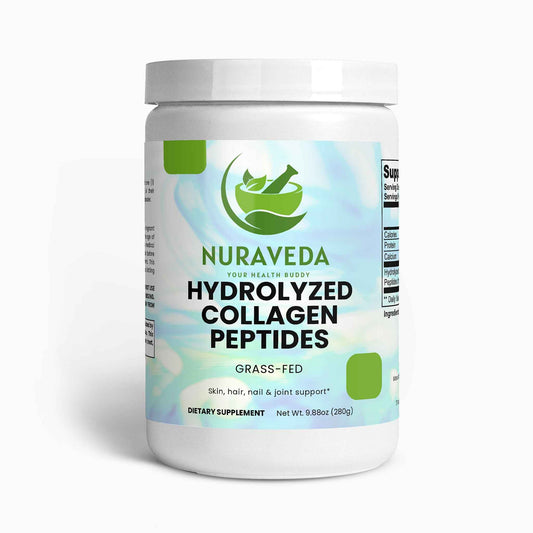 Grass-Fed Hydrolyzed Collagen Peptides - Nuraveda