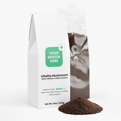 Nuraveda Vitality Mushroom Coffee (Medium Roast)