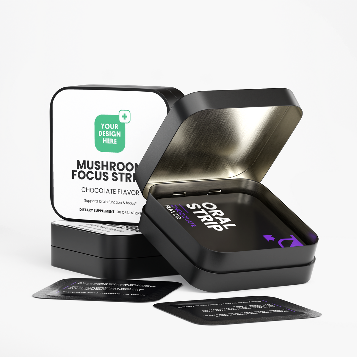 Nuraveda Mushroom Focus Strips