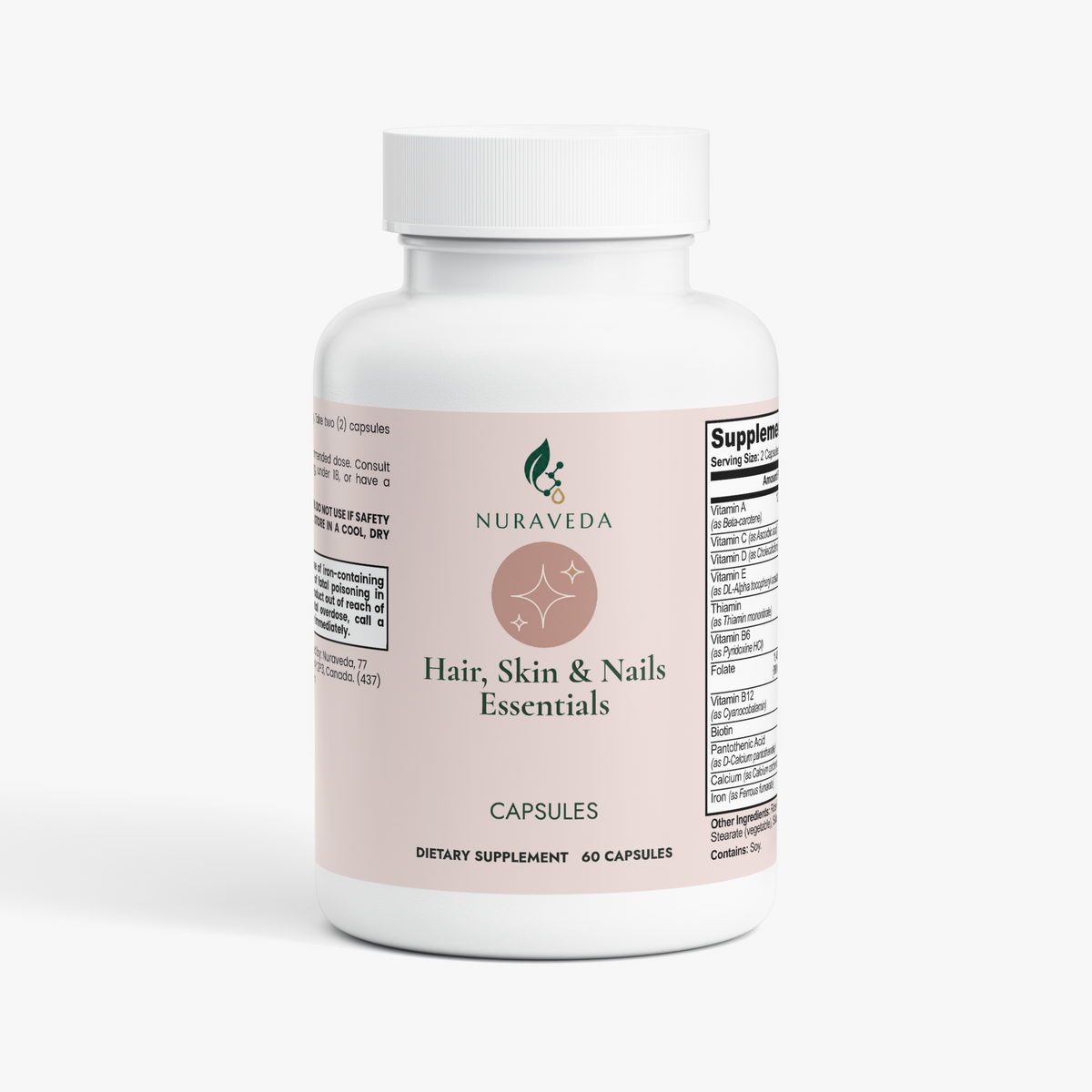 Nuraveda Hair, Skin and Nails Essentials