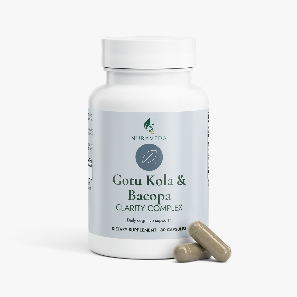 Nuraveda Gotu Kola & Bacopa Clarity Complex
