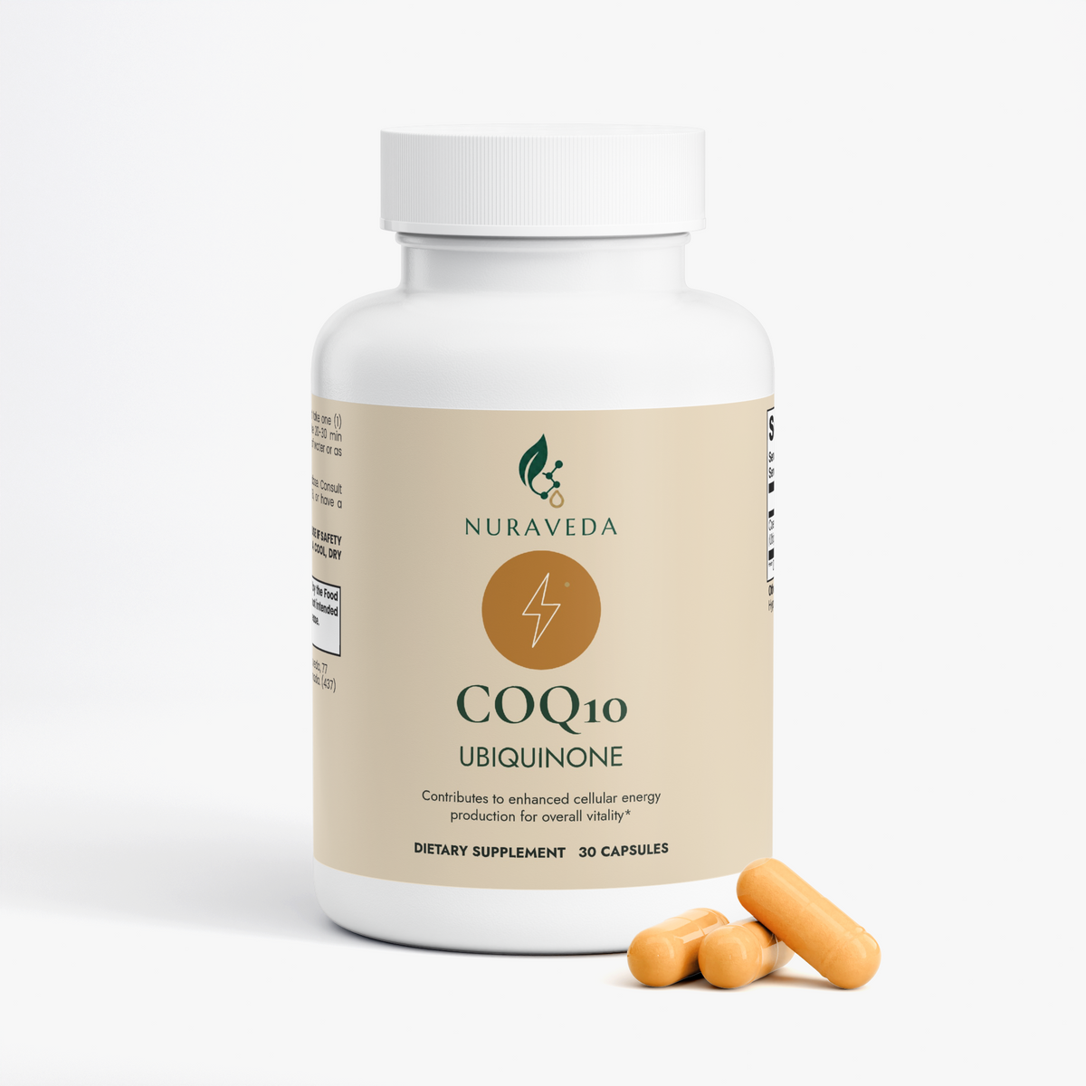 Nuraveda CoQ10 Ubiquinone