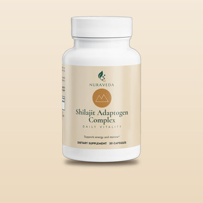 Nuraveda Shilajit Adaptogen Complex: Hero packshot