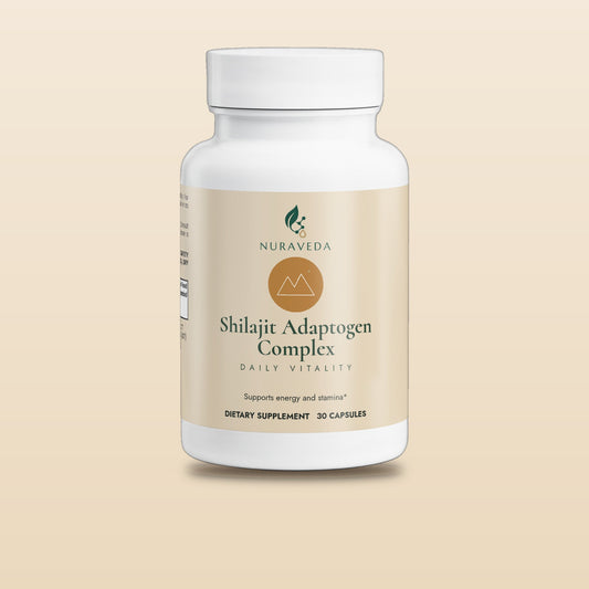 Nuraveda Shilajit Adaptogen Complex: Hero packshot