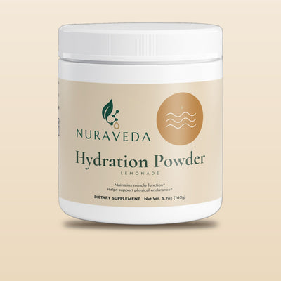 Nuraveda Hydration Powder (Lemonade): Hero packshot