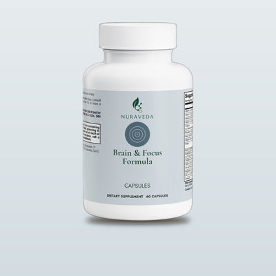 Nuraveda Brain & Focus Formula: Hero packshot
