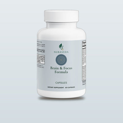 Nuraveda Brain & Focus Formula: Hero packshot