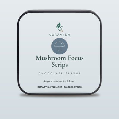 Nuraveda Mushroom Focus Strips: Hero packshot