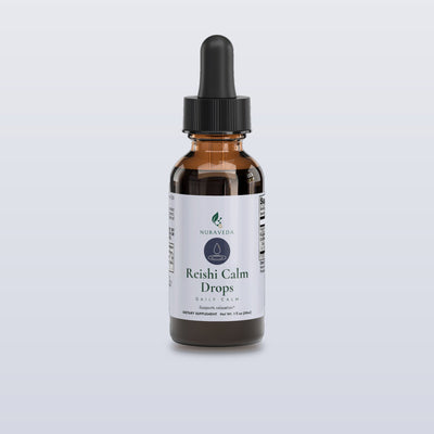 Nuraveda Reishi Calm Drops: Hero packshot