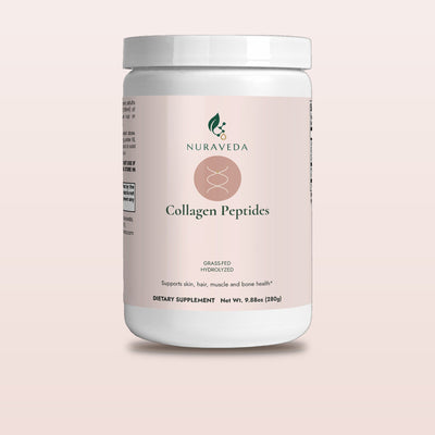 Nuraveda Grass-Fed Hydrolyzed Collagen Peptides: Hero packshot