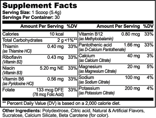 Hydration Powder (Lemonade)