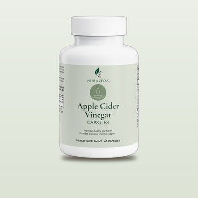 Nuraveda Apple Cider Vinegar Capsules: Hero packshot