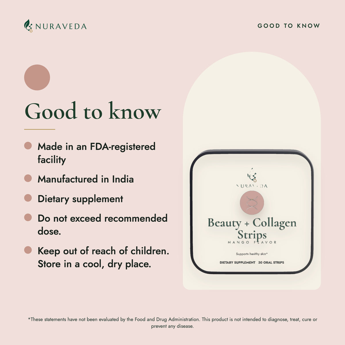 Nuraveda Beauty + Collagen Strips: Good to know