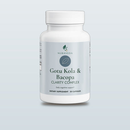 Nuraveda Gotu Kola & Bacopa Clarity Complex: Hero packshot