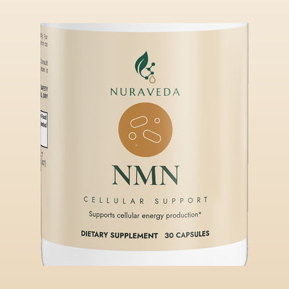 Nuraveda NMN: Label close-up
