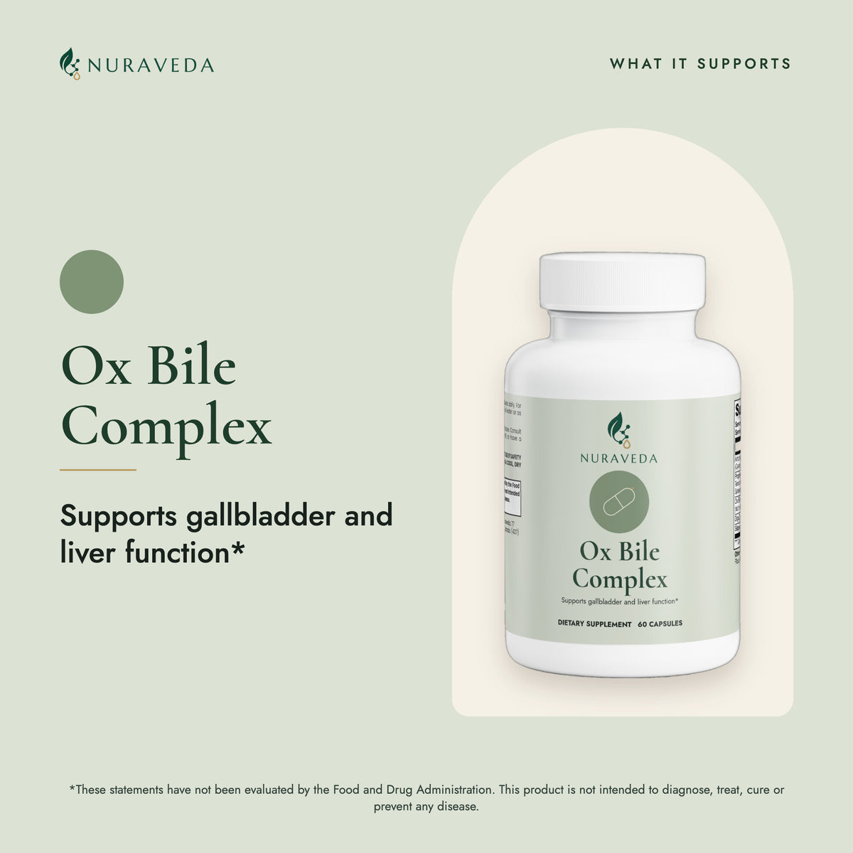 Nuraveda Ox Bile Complex: What it supports