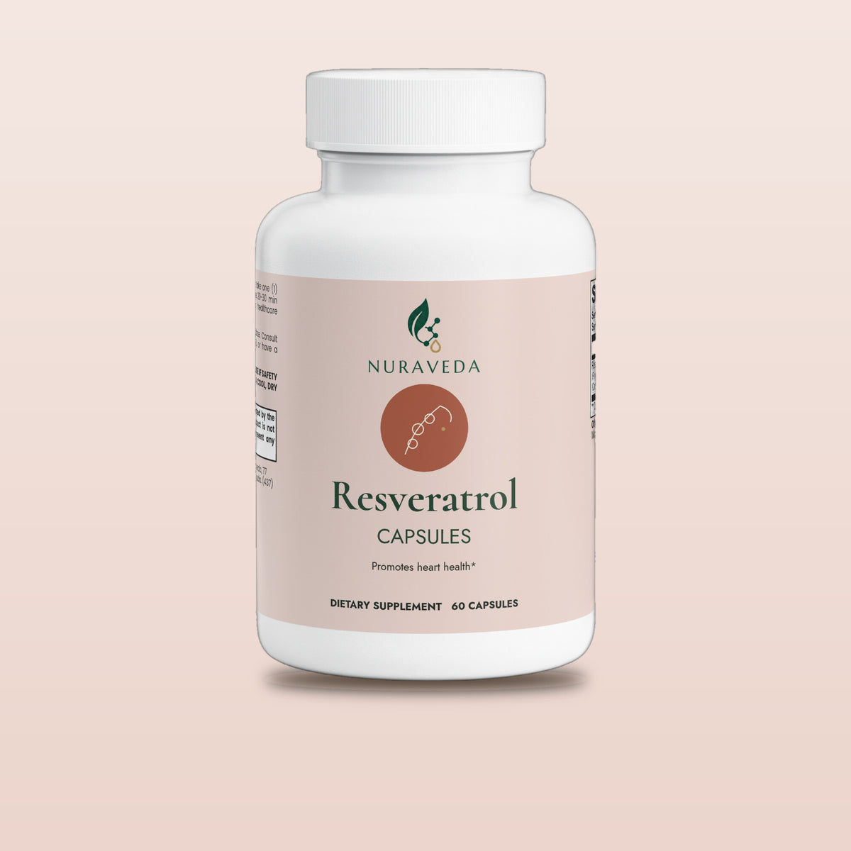Nuraveda Resveratrol 50% 600mg: Hero packshot