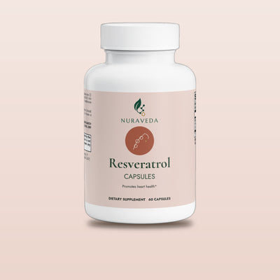 Nuraveda Resveratrol 50% 600mg: Hero packshot