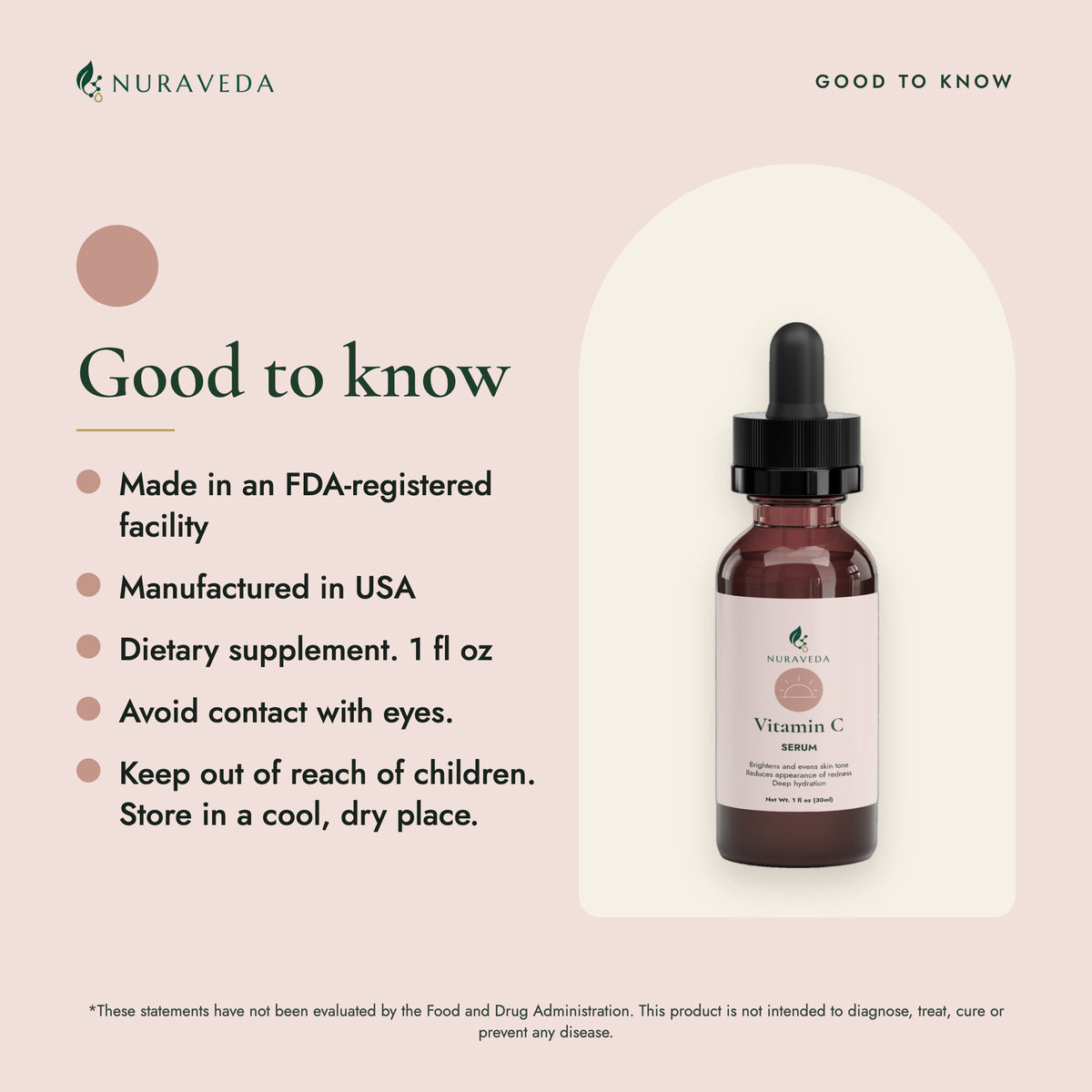 Nuraveda Vitamin C Serum: Good to know